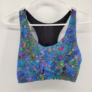 Commando multicolor snakeskin sports bra M/L